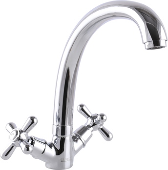 Смеситель-кран кухонный GLOBUS LUX GB-SHARM-0300-08