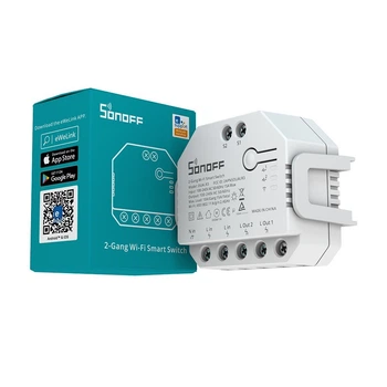 Wi-Fi реле Sonoff Dual R3 2 канала DIY с мониторингом сухой контакт