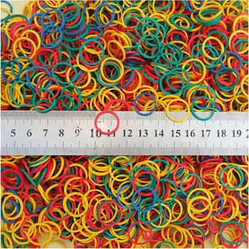 Эластичные резинки для денег Rubber 200 шт 15х1,5 мм разноцветные (sv0702)