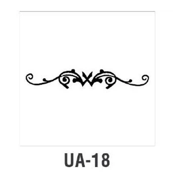 Трафарет Cadence UA-18 10х25см