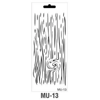 Трафарет Cadence MU-13 15х25см