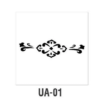 Трафарет Cadence UA-01 10х25см