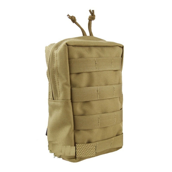 Подсумок утилитарный молле Shark Molle Vertical Ultility Pouch 80002001 Хакі (Khaki)