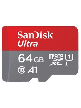 Карта памяти SanDisk Ultra A1 microSDXC UHS-I 64GB Class 10 (QUNC-64G)