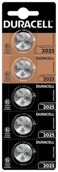 Батарейки Duracell HSDC 2025 5X1, 5 шт.