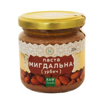 Паста миндальная (урбеч) Еколія 200г