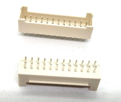 Разъем для платы управления (прямые) коннектор контакты 24 (2по12) pin asic для асик antminer контакты (556308951) Белый