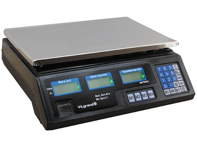 Весы торговые Vilgrand VES-6V-40