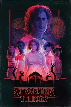 Постер плакат "Очень Странные Дела (Ужасы)" 61x91.5см Pyramid International (ps-103259)