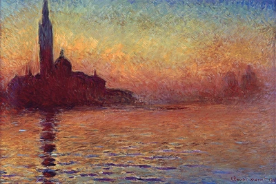 Постер плакат "Клод Моне (Сан-Джорджо Маджоре В Сумерках)" 61x91.5см Pyramid International (ps-103244)