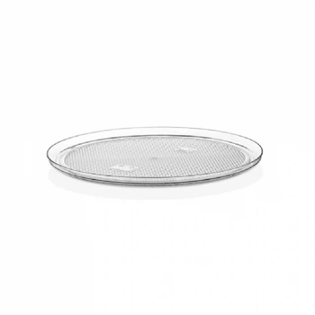 Піднос круглий ø 350 мм прозорий сумісний з кришкою GF--0014BL GastroPlast GFT--0014tr