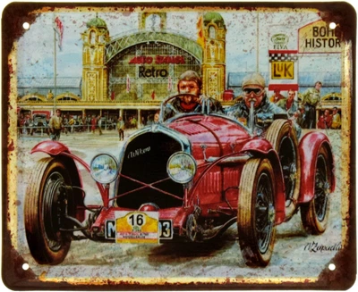 Металлическая табличка "Wikov 7/28 Sport, 1931" (ms-002422)