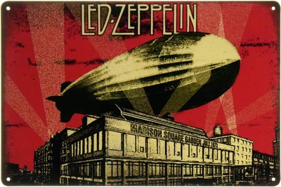 Металева табличка "Led Zeppelin (Madison Square Garden)" (ms-002746)