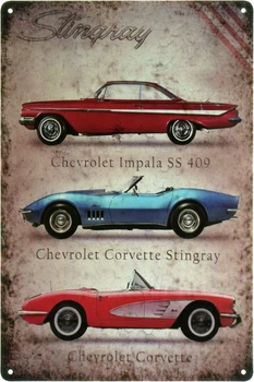 Металева табличка "Chevrolet (Stingray)" (ms-00606)