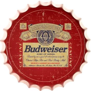 Металева табличка "Budweiser (Beer)" (ms-001718)
