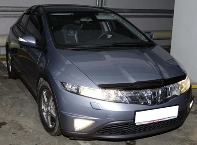 Дефлектор капота Honda Civic 2006-2011 хетчбек без логотипа EGR