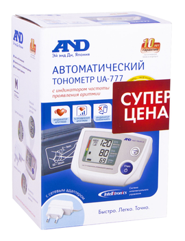 Тонометр електронний,автомат-діагностік АНД UA-777