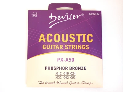 Струны для акустической гитары Deviser PX-A50