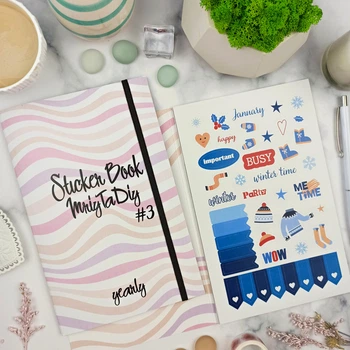 Стикербук #3 MriyTaDiy для ежедневника 12,5x19,5 cм