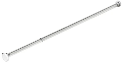 Карниз для ванної Wela 75-120 см срібло (w2180)