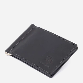 Портмоне кожаное Grande Pelle leather-11294 Черное