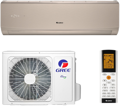 Кондиционер Gree GWH12QC-K6DND2D (LOMO INVERTER) Wi-Fi CHAMPAGNE
