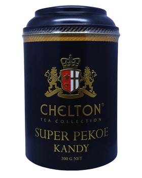 Чай чорний Super PEKOE Chelton Благородний дім 200 г в металевій банці (54489)