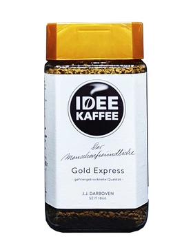 Кава Idee Kaffee Gold Express розчинна 100 г у скляній банці J.J.Darboven(52084)