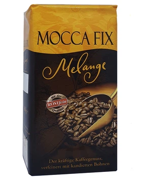 Кава Mocca Fix Melange з ароматом карамелі мелена Röstfein Kaffee 500 г (113)