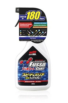 Полироль SOFT99 Fusso Coat Speed & Barrier Hand Spray 400 мл (10291)