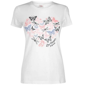 Футболка Lee Cooper Classic T Shirt XS Белый 65829601