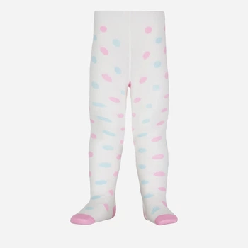 Детские колготки 1-1.5 года хлопковые для девочек Conte Kids Tip-Top 18С-281СП-490 14 р 80-86 см Молочные (4810226438022)