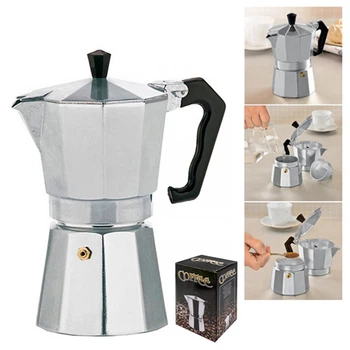 Кофеварка гейзерная Stenson "Retro" 150 мл на 3 чашки