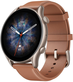 Смарт-часы Amazfit GTR 3 Pro Brown Leather (879510)