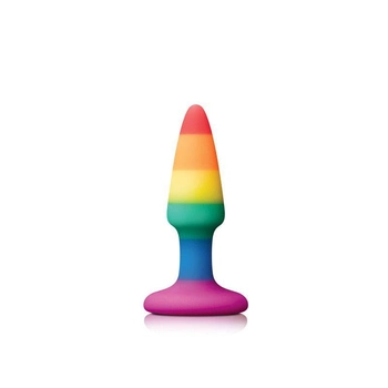 Анальная пробка Анальный стимулятор NS Novelties Colours Pleasure Plug F 9 цвет разноцветный (12516052000000000)