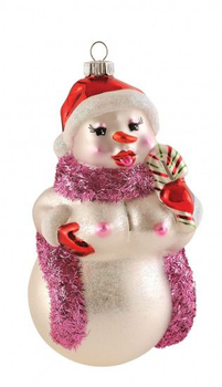 Новорічна іграшка Снігова баба (08258000000000000)