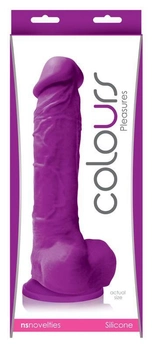 Фалоімітатор NS Novelties Colours Pleasures 8 колір фіолетовий (16687017000000000)