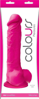 Фалоімітатор NS Novelties Colours Pleasures 8 колір рожевий (16687016000000000)