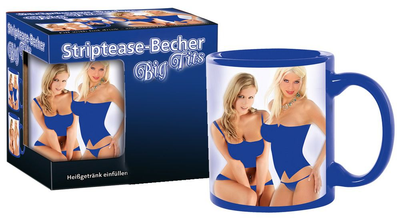 Чашка Обнаженные девушки Striptease Ladies цвет синий (14427007000000000)