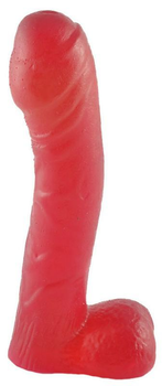 Мило у вигляді пеніса Чоловіча об'ємна форма середня колір червоний (18210015000000000)
