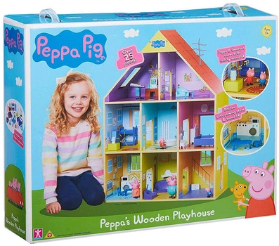 Деревянный игровой набор Peppa Pig Коттедж Пеппы делюкс (5029736073213)