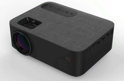 Проектор для домашнього кінотеатру RCA 480p / 1080p Сумісність з HDMI, USB і Bluetooth 5.0 з стереодинаміками Black