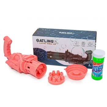 Игрушечный пулемет с мыльными пузырями KAI-Ming Розовый (DP-329863701)