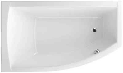 Ванна Radaway Sitera WA1-32-160x095L с ножками и сифоном R135L