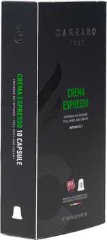 Кава в капсулах Carraro Crema Espresso Nespresso 5.2 г х 10 шт. (8000604900678)