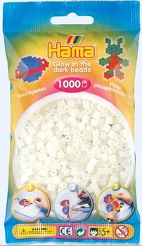 Термомозаика Hama Светящиеся бусины светло-зеленые 1000шт 5 мм (Дания) 207-55
