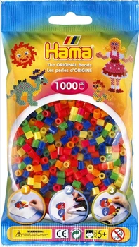 Термомозаика Hama Набор цветных бусин 6 неоновых цветов 1000 шт (207-51)