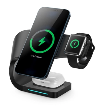 Зарядное устройство Epik Charger 4в1 Magnetic Wireless Charger для iPhone 12-13/Apple Watch/AirPods
