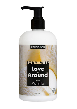 Молочко для тела Ваниль HELENSON Body Milk LOVE AROUND (VANILLA) 500 ml