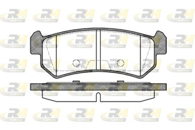 Тормозные колодки дисковые Roadhouse Задние RH 21048.00 Buick (SGM)/Chevrolet/Daewoo/Holden (RH 21048.00)